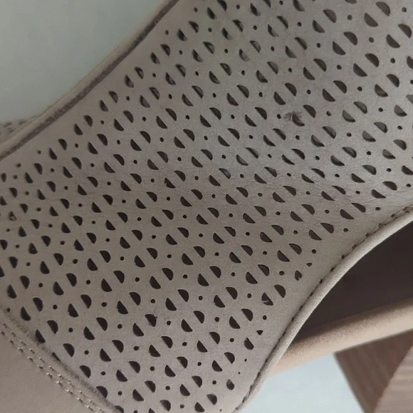 Earth Ivy Sahara Open Toe Leather Shooties 9W Tan - Picture 6 of 16